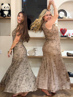 VESTIDO EN TRANSPARENCIA ANIMAL PRINT